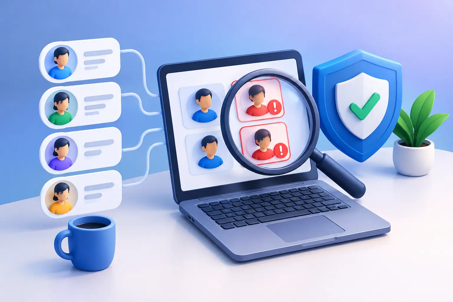 Detecting fake accounts and connected fraud