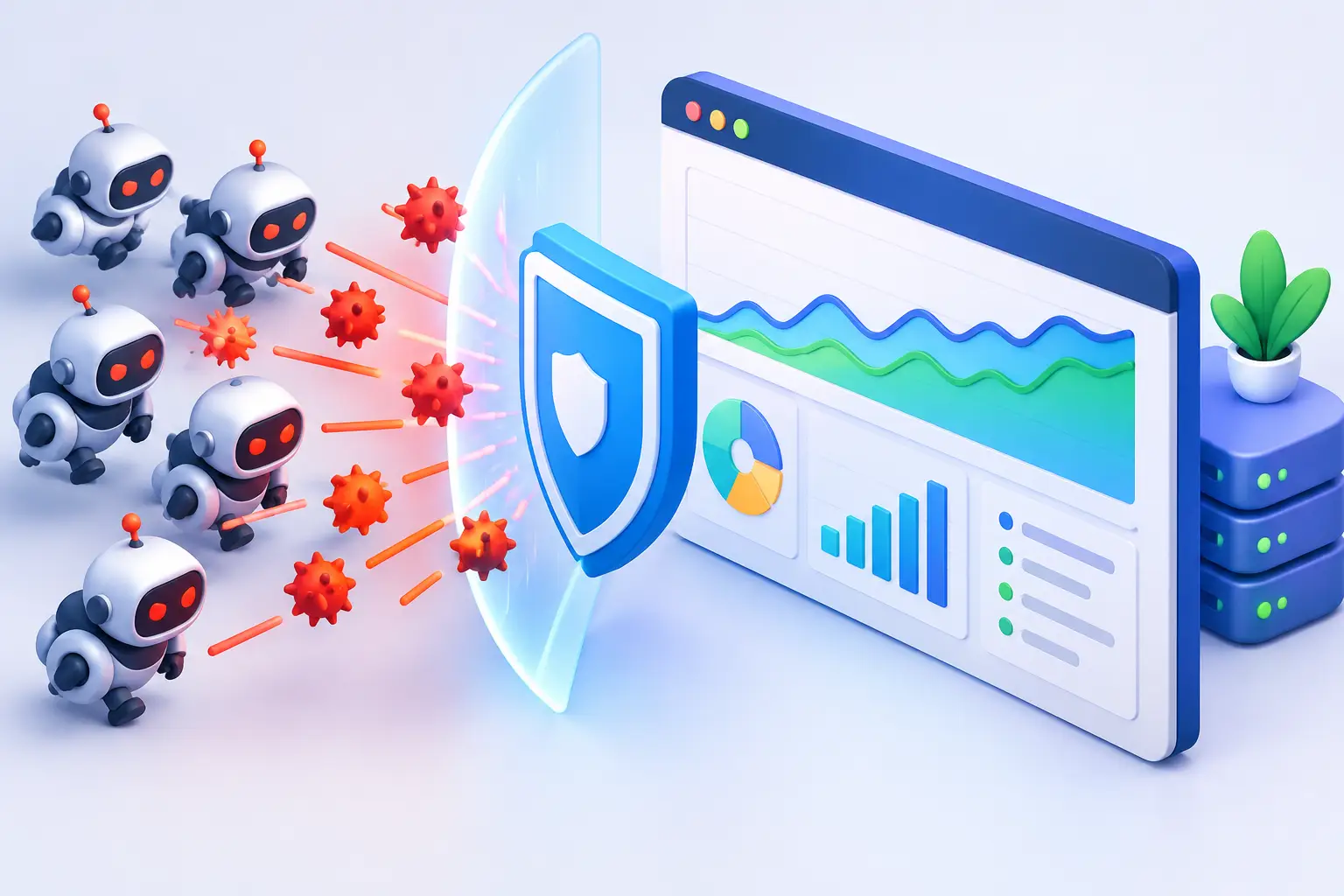 Protezione dei dati di analisi dal traffico automatico